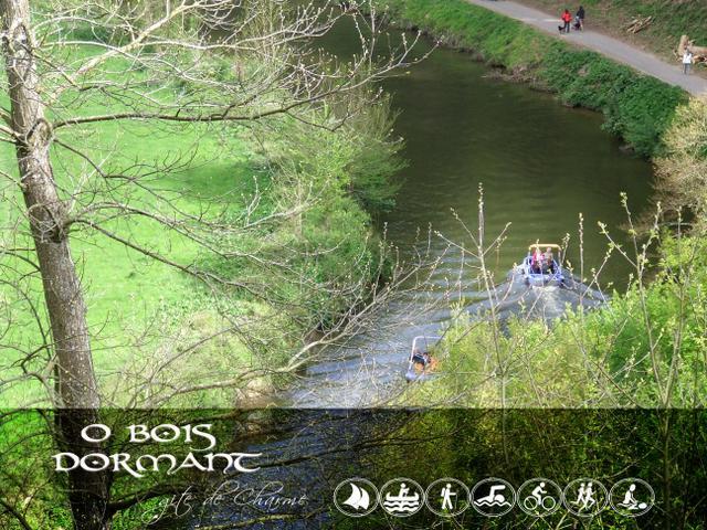 O Bois Dormant- Studio Vue Rance River Et Viaduc De Dinan Lanvallay Exterior photo